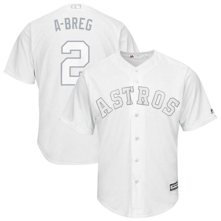 Astros 2 Alex Bregman A Breg White 2019 Players' Weekend Player Jersey Dzhi,We sell and wholesale Astros 2 Alex Bregman A Breg White 2019 Players' Weekend Player Jersey Dzhi on line form chian!
